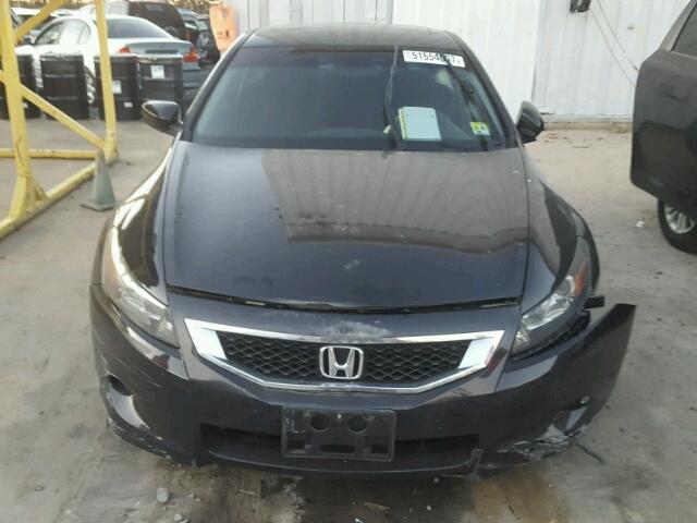 1HGCS12769A024531 - 2009 HONDA ACCORD EX BLACK photo 9