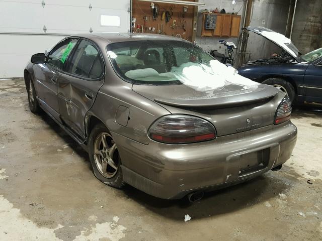 1G2WP52K53F129875 - 2003 PONTIAC GRAND PRIX BROWN photo 3