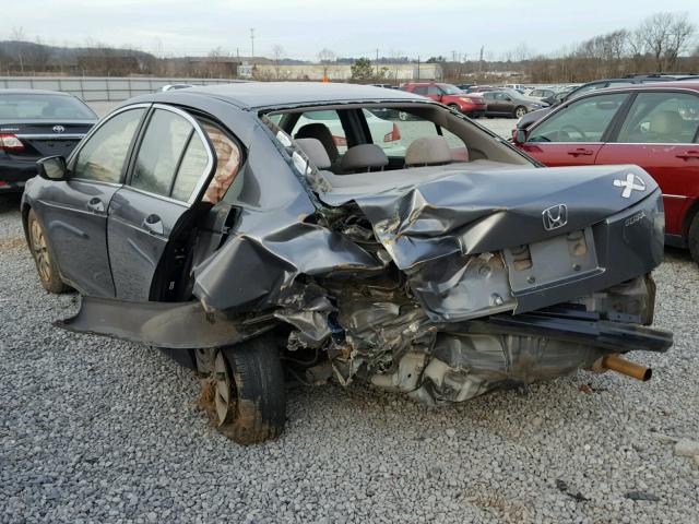 JHMCP26328C027733 - 2008 HONDA ACCORD LX GRAY photo 3