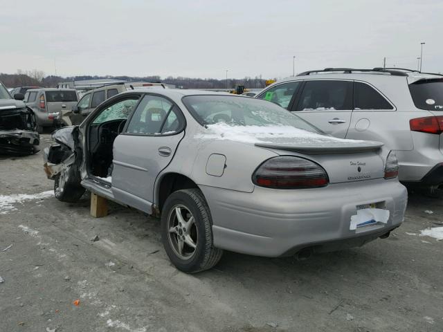 1G2WP52K9YF237245 - 2000 PONTIAC GRAND PRIX SILVER photo 3
