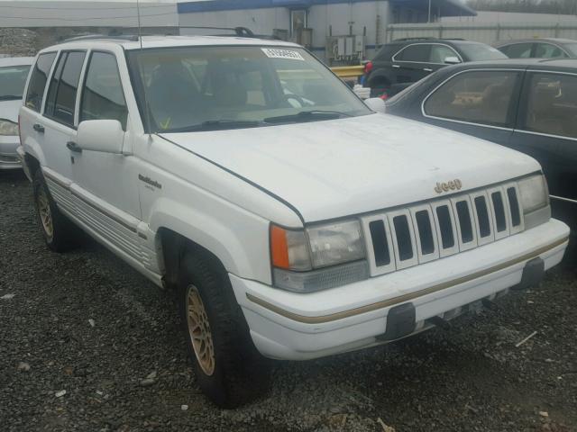 1J4GZ78S5RC102631 - 1994 JEEP GRAND CHER WHITE photo 1