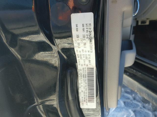 1J8HG58N36C191330 - 2006 JEEP COMMANDER 黑色 照片 10