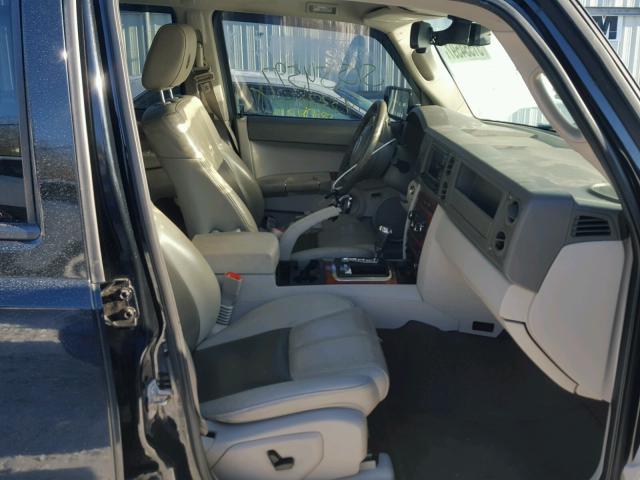 1J8HG58N36C191330 - 2006 JEEP COMMANDER 黑色 照片 5