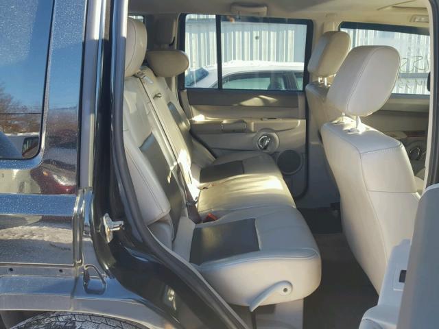 1J8HG58N36C191330 - 2006 JEEP COMMANDER 黑色 照片 6