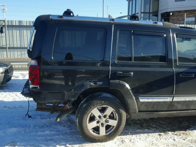 1J8HG58N36C191330 - 2006 JEEP COMMANDER BLACK photo 9