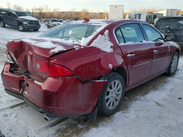 1G4HC5EM5BU140538 - 2011 BUICK LUCERNE CX BURGUNDY photo 4