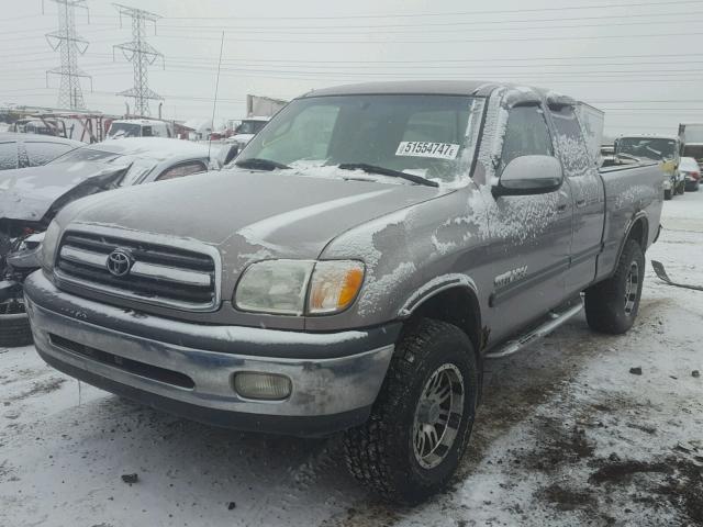 5TBBT4413YS108480 - 2000 TOYOTA TUNDRA ACC SILVER photo 2