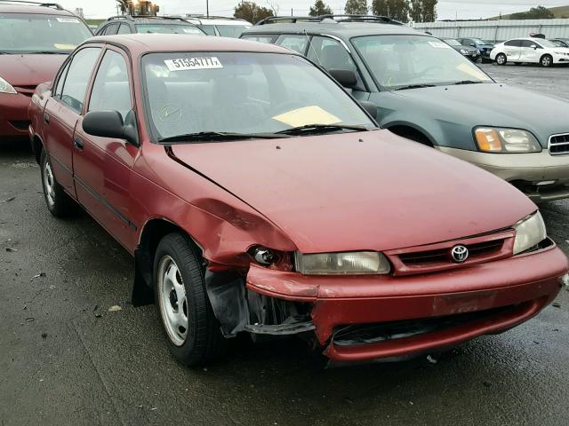 1NXBA02E1TZ487670 - 1996 TOYOTA COROLLA RED photo 1