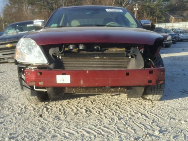 1FAFP28176G144682 - 2006 FORD FIVE HUNDR RED photo 9