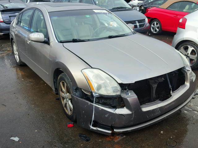 1N4BA41E44C850232 - 2004 NISSAN MAXIMA SE GRAY photo 1