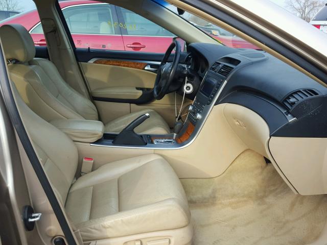 19UUA66256A036233 - 2006 ACURA 3.2TL GOLD photo 5