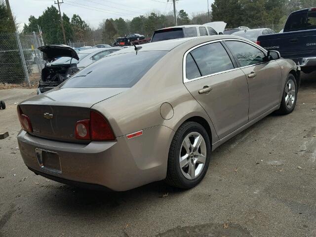 1G1ZH57B98F237043 - 2008 CHEVROLET MALIBU 1LT 银色 照片 4