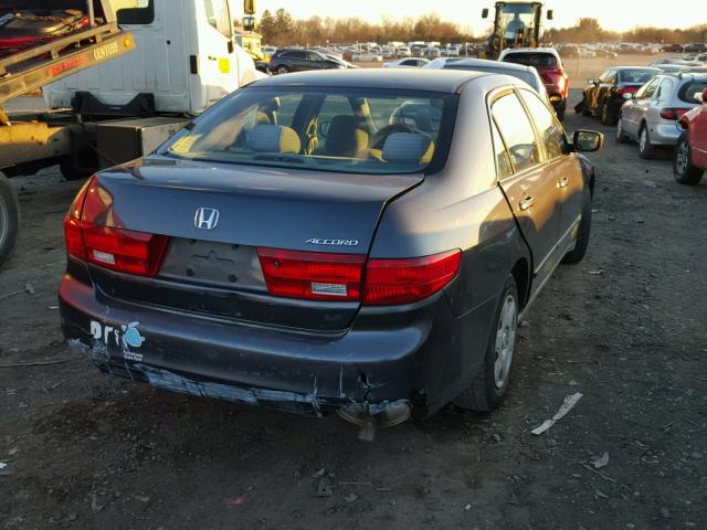 1HGCM56495A053856 - 2005 HONDA ACCORD LX GRAY photo 4