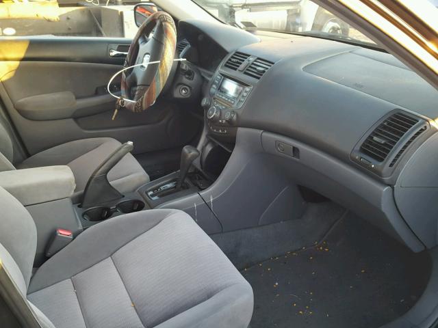 1HGCM56495A053856 - 2005 HONDA ACCORD LX GRAY photo 5