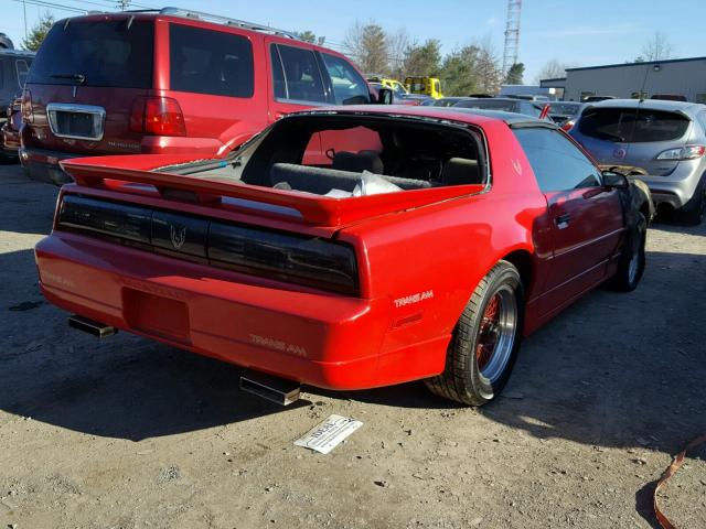 1G2FW21EXJL235301 - 1988 PONTIAC FIREBIRD T RED photo 4