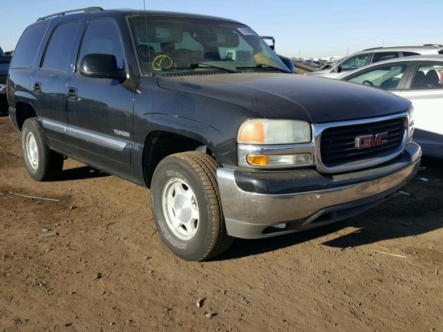 1GKEC13V34J274677 - 2004 GMC YUKON BLACK photo 1