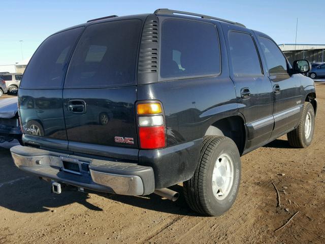 1GKEC13V34J274677 - 2004 GMC YUKON BLACK photo 4