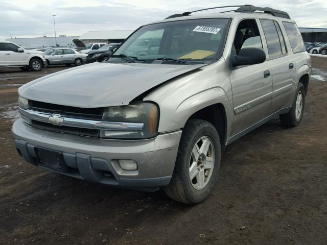 1GNET16S636135942 - 2003 CHEVROLET TRAILBLAZE GRAY photo 2