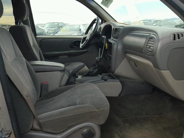 1GNET16S636135942 - 2003 CHEVROLET TRAILBLAZE GRAY photo 5