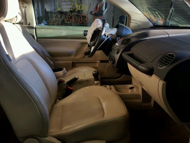 3VWRW31C16M414021 - 2006 VOLKSWAGEN NEW BEETLE 绿色 照片 5