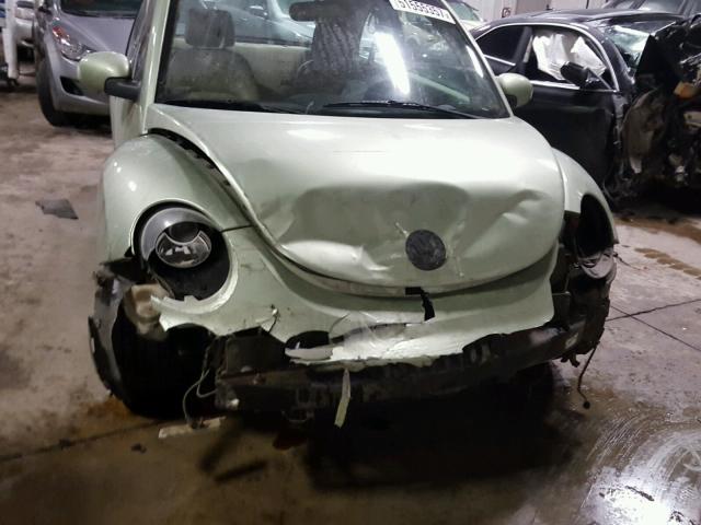 3VWRW31C16M414021 - 2006 VOLKSWAGEN NEW BEETLE 绿色 照片 9