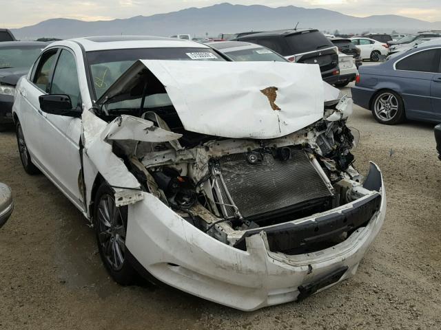 1HGCP3F8XCA008808 - 2012 HONDA ACCORD EXL WHITE photo 1