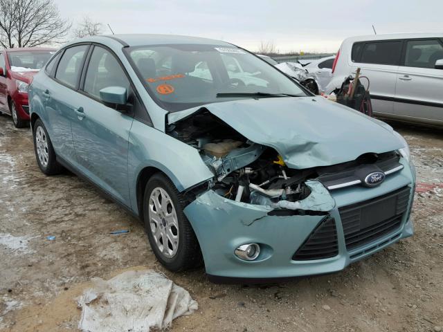 1FAHP3F25CL362195 - 2012 FORD FOCUS SE GREEN photo 1