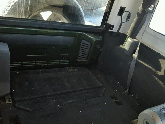 1J4FA54148L567548 - 2008 JEEP WRANGLER S Կանաչ լուսանկար 6