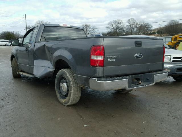 1FTRF12W46NB69978 - 2006 FORD F150 GRAY photo 3