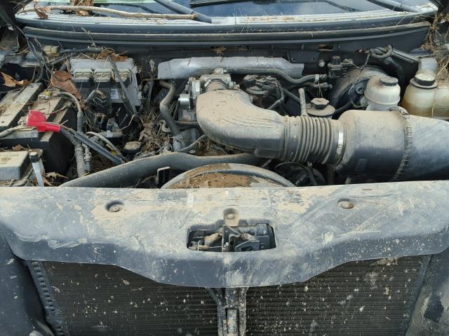 1FTRF12W46NB69978 - 2006 FORD F150 GRAY photo 7