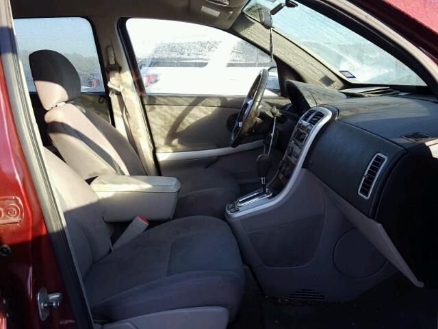 2CNDL33F186019603 - 2008 CHEVROLET EQUINOX LT BURGUNDY photo 5