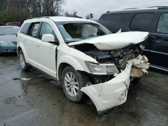 3C4PDCBG9DT666362 - 2013 DODGE JOURNEY SX WHITE photo 1