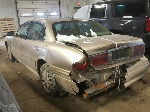 1G4HP52K25U138449 - 2005 BUICK LESABRE CU TAN photo 3