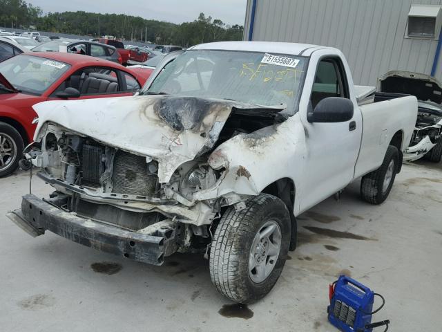 5TBJU321X6S458823 - 2006 TOYOTA TUNDRA WHITE photo 2