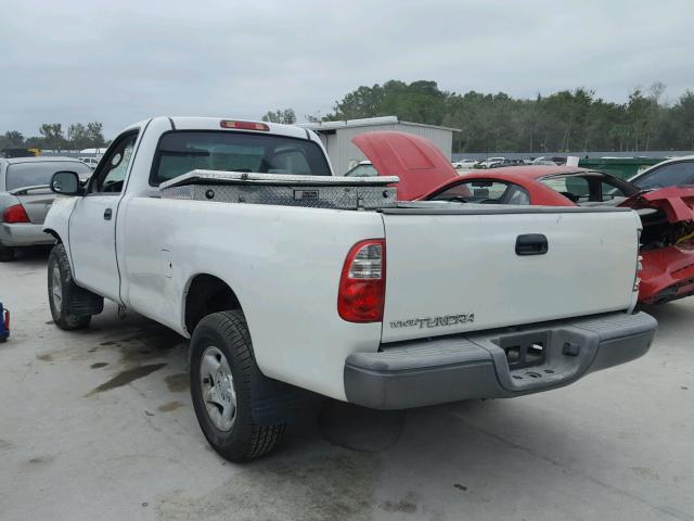 5TBJU321X6S458823 - 2006 TOYOTA TUNDRA WHITE photo 3