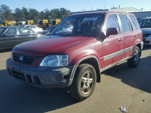 JHLRD1864WC062523 - 1998 HONDA CR-V EX RED photo 2