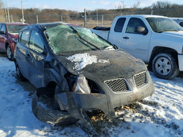 5Y2SP67849Z430979 - 2009 PONTIAC VIBE BLACK photo 1