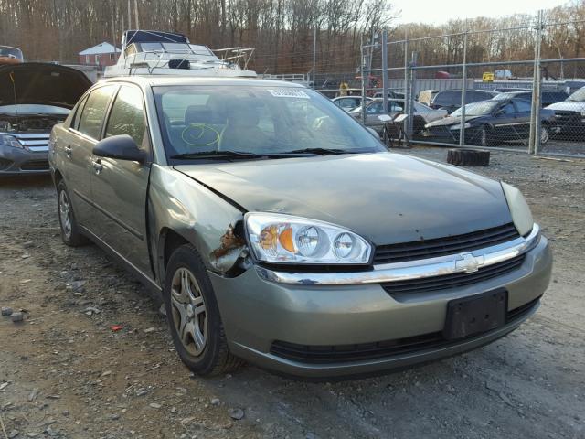 1G1ZS52F85F249305 - 2005 CHEVROLET MALIBU GREEN photo 1