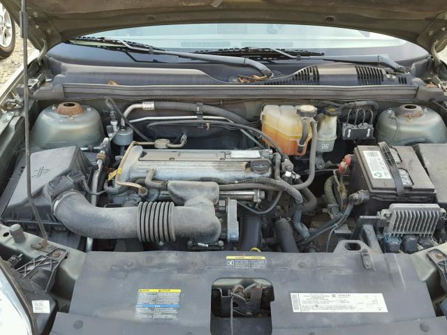 1G1ZS52F85F249305 - 2005 CHEVROLET MALIBU GREEN photo 7