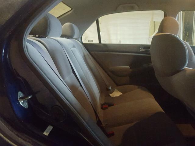 1HGCM56433A076675 - 2003 HONDA ACCORD LX BLUE photo 6