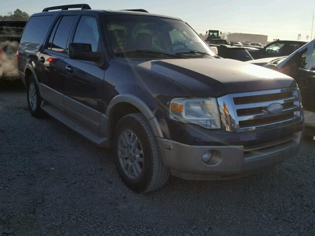 1FMFK17558LA80011 - 2008 FORD EXPEDITION BLUE photo 1