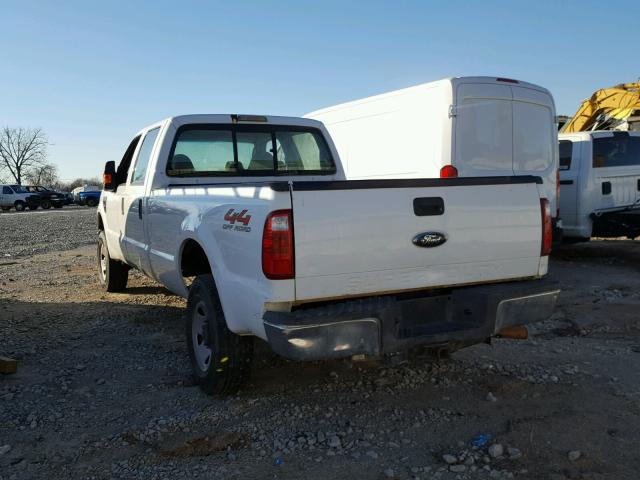 1FTSW21RX8EE52083 - 2008 FORD F250 SUPER WHITE photo 3