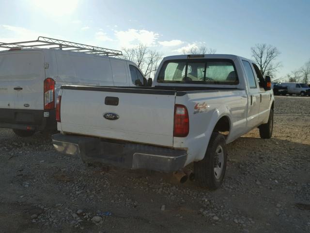 1FTSW21RX8EE52083 - 2008 FORD F250 SUPER WHITE photo 4