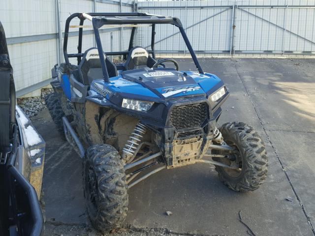 4XAVDE990GB337427 - 2016 POLARIS RZR XP 100 BLUE photo 1