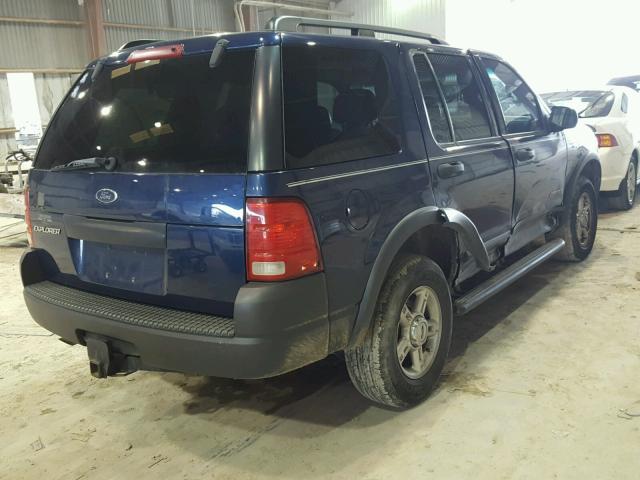 1FMZU62K44UB61930 - 2004 FORD EXPLORER X BLUE photo 4