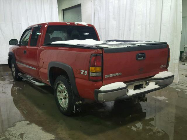 2GTEK19B251332852 - 2005 GMC NEW SIERRA RED photo 3