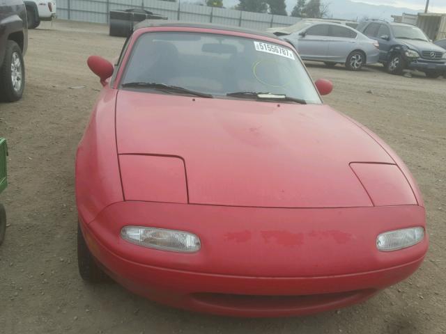 JM1NA3519N0317336 - 1992 MAZDA MX-5 MIATA RED photo 9