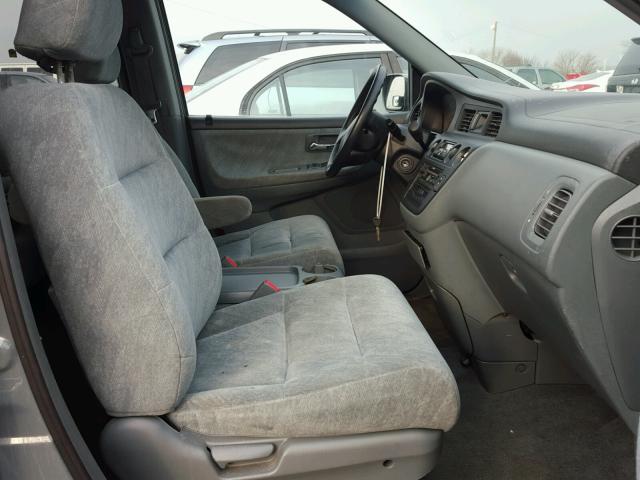 2HKRL186XYH552021 - 2000 HONDA ODYSSEY EX GRAY photo 5