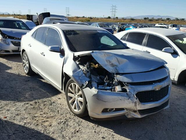 1G11F5SLXFF106431 - 2015 CHEVROLET MALIBU LTZ SILVER photo 1