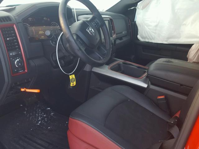 1C6RR7YT8HS549621 - 2017 RAM 1500 REBEL წითელი ფოტო 5